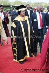 President Banda, Chancellor of Mzuni