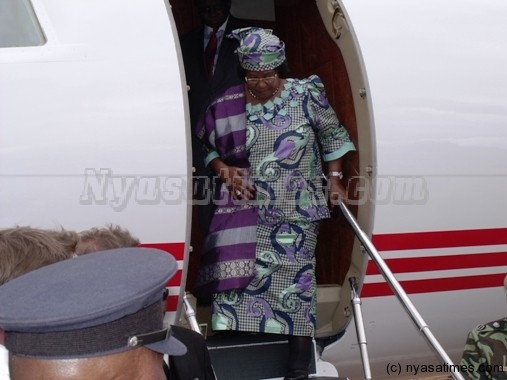 President Banda in jet-gate talk