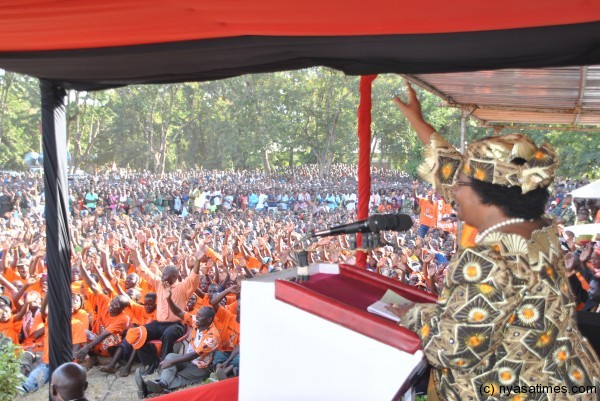 At a rally JB adressed crowds  a day earlier