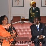 President Banda held talks with Mugabe but never discussed land reforms issue
