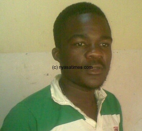 Kwenji Tembo alleged to have stolen the laptop