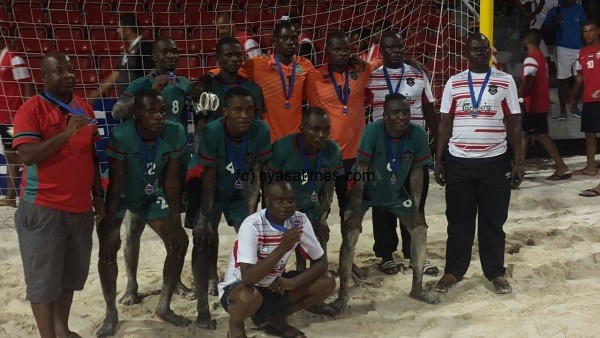 Malawi beach soccer team