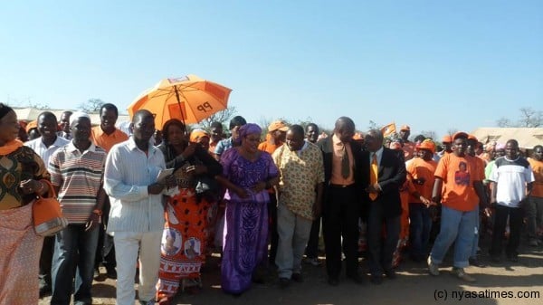 Minister Maseko came to the coronation with ruling PP supporters