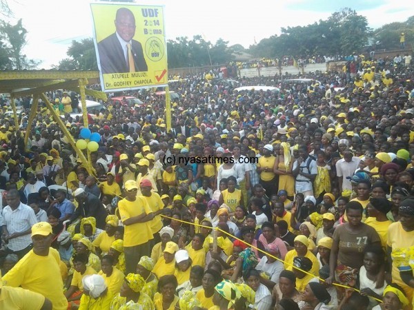 Masitha crowds for Atupele