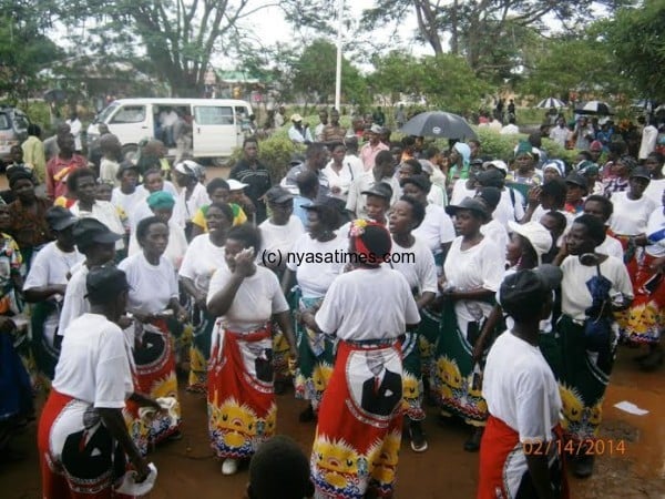 MCP women being Msowoya in Karonga