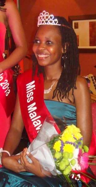 Crowned Miss Malawi Ireland: Denise