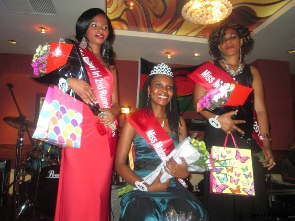 The newly crowned Miss Malawi Ireland