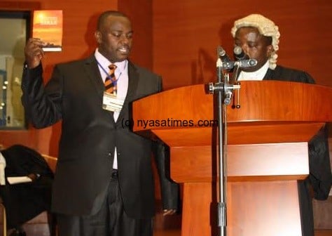 Mtonga: Being sworn-in