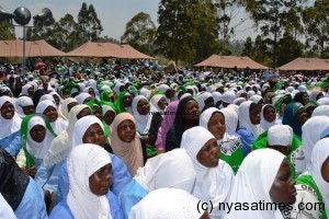 Muslim women at last year's Ijitima