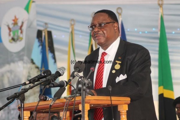 Mutharika: Feasibility study on the port is almost complete