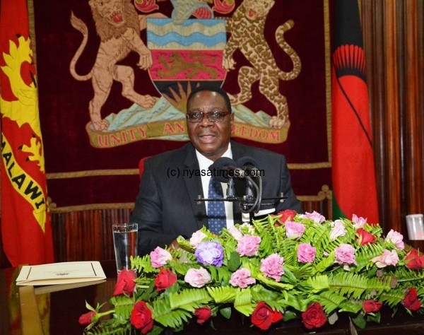 President Mutharika: Time to deal with criminals
