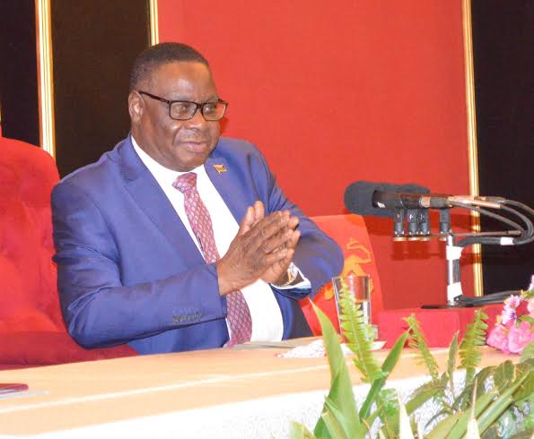 Malawian President Mutharika speaks on effects of natural disasters 