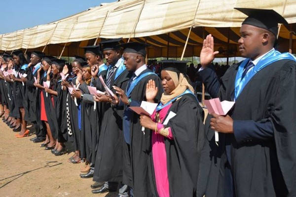 Mzuni graduation congregation 