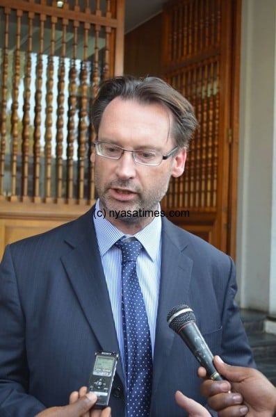 Michael Nevin, British High Commissioner to Malawi: Eyes speedy probe