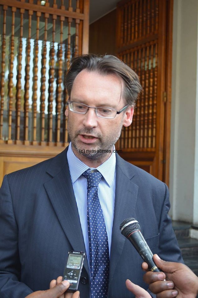 Michael Nevin, British High Commissioner to Malawi: Jibe on corruption 