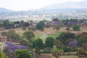 A view of Njamba Freedom Park in Blantyre, Malawi