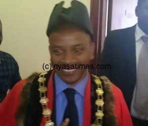 New Mayor of Blantyre: Noel Chalamanda