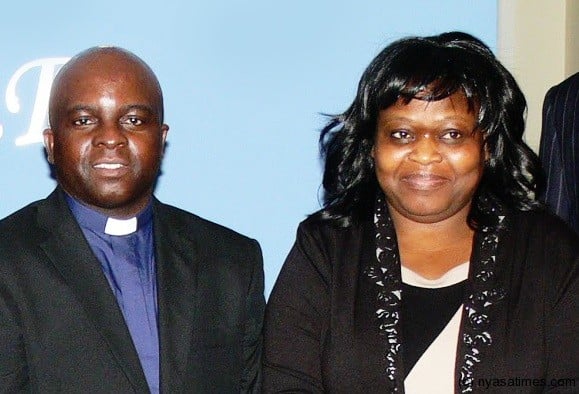 Pastor Tembo and his wife