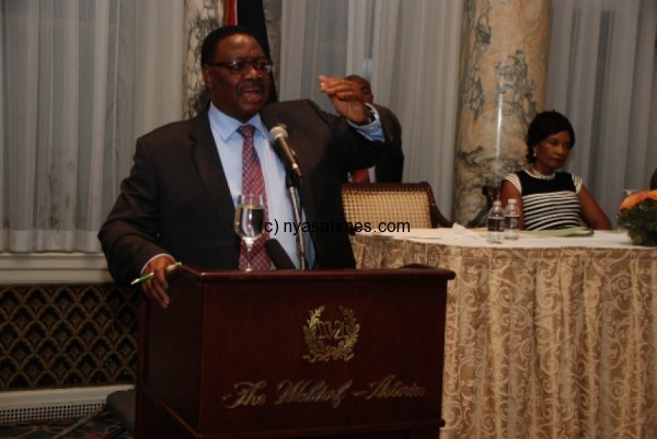 President Peter Mutharika: Warns Cash-gate culprits