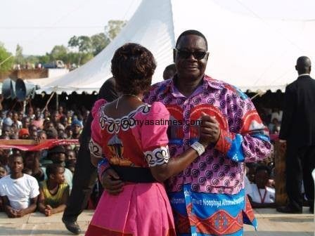 Mutharika: Accused of tribalism by some DPP members