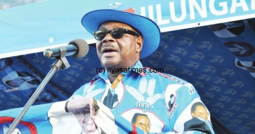 Mutharika : Not presidential  lamguange