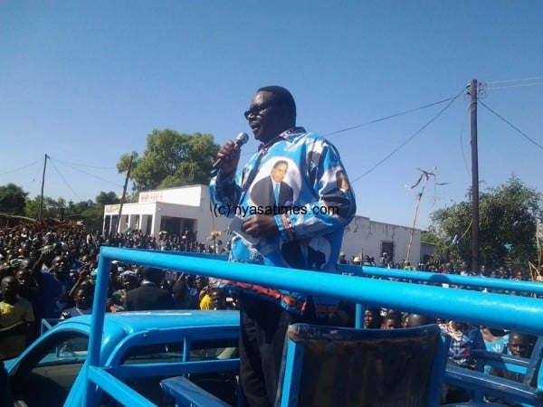 Mutharika: DPP hopeful