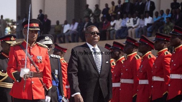 Malawi President Peter Mutharika , 50 years after independence