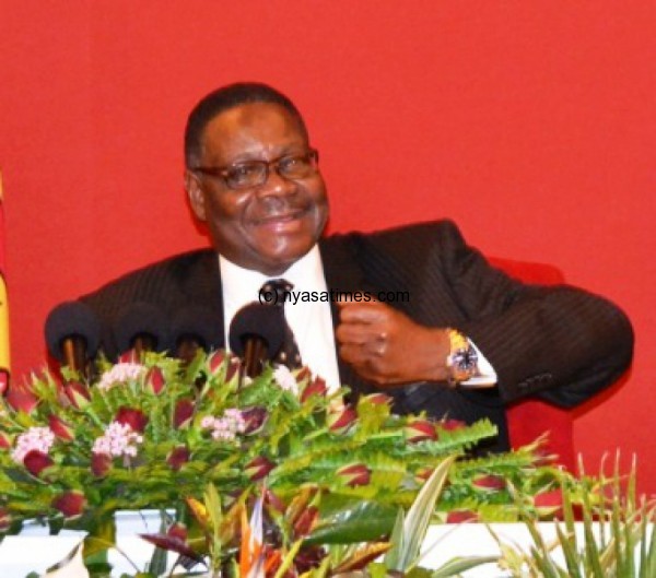 Mutharika: Declares assets