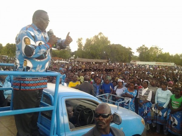 Mutharika: Its tight race