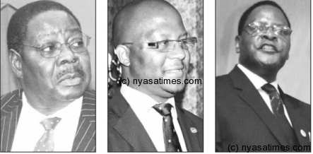 Opposition leaders debate: Peter Mutharika, Atupele Muluzi and Lazarous Chakwera