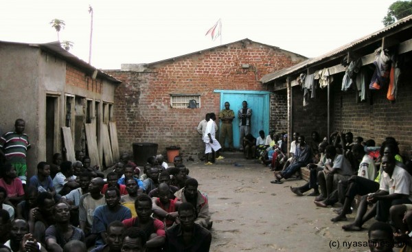 A prison facility in Ntcheu, central district of Malawi