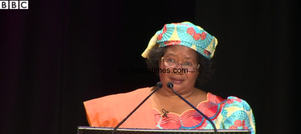 Joyce Banda on the challenges faced by women
