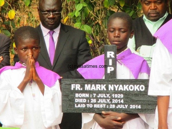 RIP Fr Nyakoko.--Photo by Jeromy Kadewere, Nyasa Times