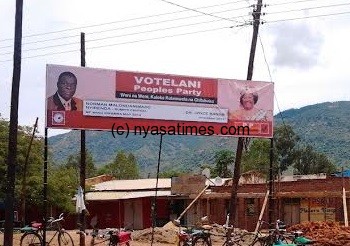 Nyirenda's billboard