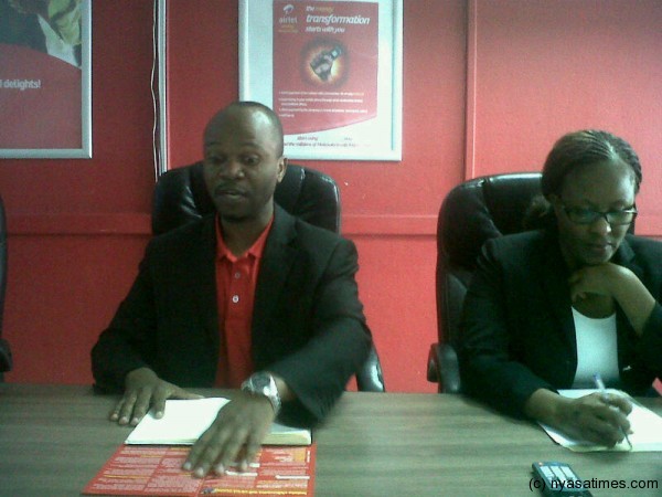 Santhe (left) and an official from Lotteries board: Conducted new draw