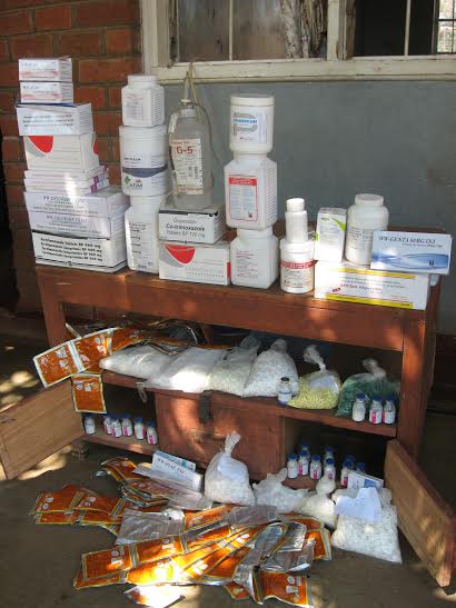 Some of the medicine recovered
