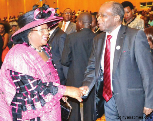 Tembo greets Pres. Banda: She is doing well