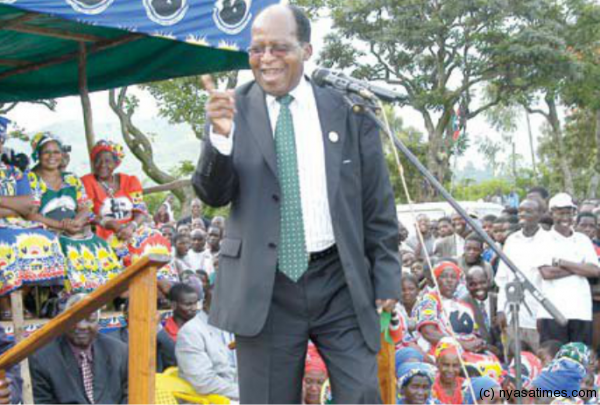 Tembo: Over to Chakwera to lead MCP back into government