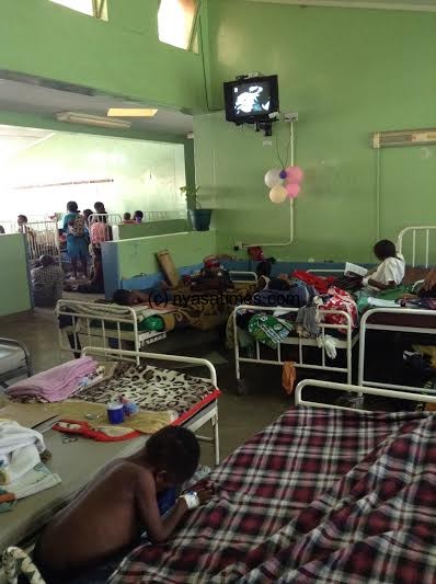 Hospital ward at KCH now has a TV screen