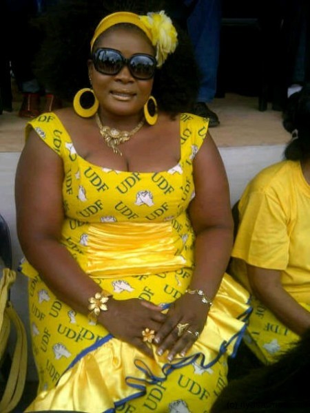 Yellow swagga: UDF supporter