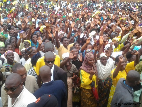 Atupele's Agenda for change gaining ground: Supporters in Chiradzulo