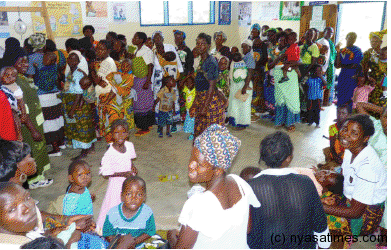 Kayelekera village health clinic