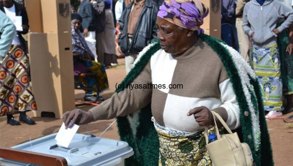 Voting in Malawi elections