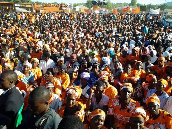 PP supporters backing Joyce Banda