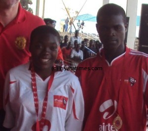 Chimwemwe and Amido: At the clinic in Dar