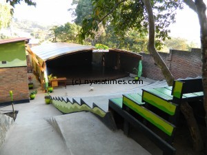 Nanzikambe's outdoor amphitheatre.