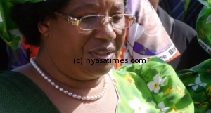 Joyce banda green