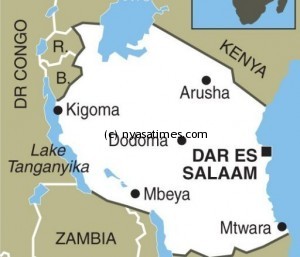 tanzania map