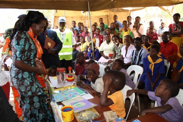 Chilunga with children with special needs