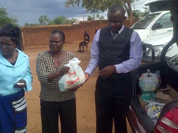 Bikoko man of donations